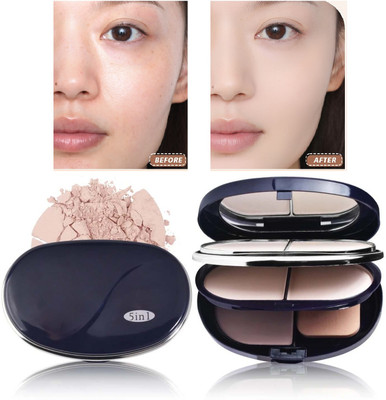 MYEONG Perfect Complexion Compact for Oil Control Longlasting Soft Matte Finish  Compact(Multi Shade, 27 g)