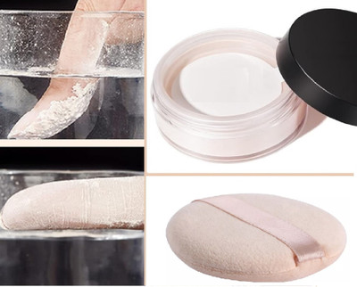 USBK Silky & Smooth Oil Control Powder For All Skin Type Compact(BANANA, 28 g)