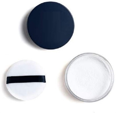 MYEONG Trend Setting Loose Powder Ultra fine Setting Powder for Face Makeup Compact(Matte Translucent, 8 g)