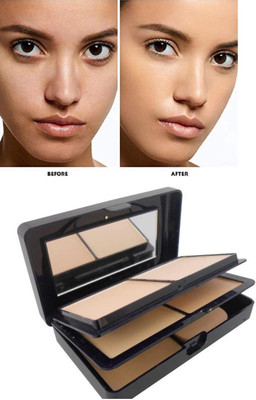 GABBU Best High-Definition Pressed Powder | 5 in 1  Compact(BEIGE, 38 g)