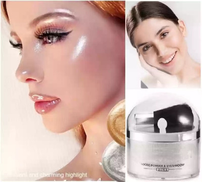GFSU - GO FOR SOMETHING UNIQUE New Silver Loose Powder  Highlighter(silver)