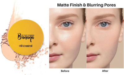 REIMICHI Loose Setting Powder Control Oil Fixing Face Powder Concealer(NATURAL, 15 g)