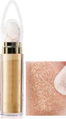 GFSU - GO FOR SOMETHING UNIQUE Face and Body Highlighter Powder with Sponge Head High Compact(gold, 6 g)
