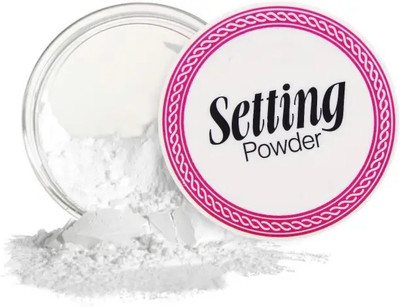 CATERINACHIARA MATTE FINISH MAKEUP SETTING LOOSE POWDER ALL SKIN TYPE Compact(White, 10 g)