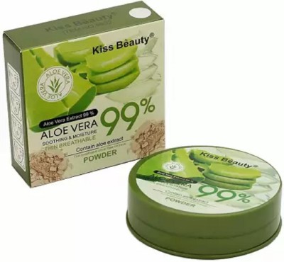 Kiss Beauty Aloevera Compact (SKIN, 15 g) Compact(ALOVERA, 15 g)