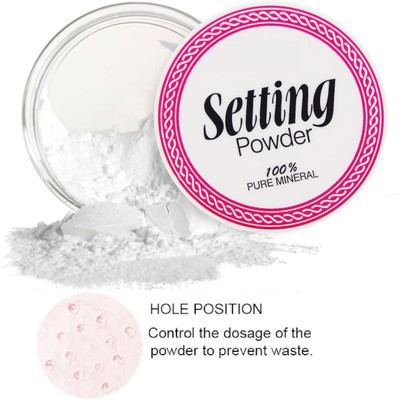 nn Translucent Powder For Face | Lightweight & Long Lasting | Matte Finish Compact(White, 10 g)
