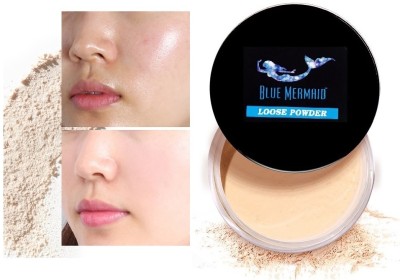 BLUEMERMAID HIGH QUALITY PERFECT BASE MAKEUP SETTING LOOSE POWDER Compact(BEIGE, 15 g)