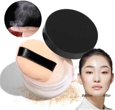 tanvi27 Trend Setting Matte Honey Loose Powder For All Skin Types Compact(Honey, 8 g)