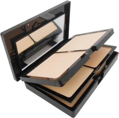 MYEONG Waterproof 5 in 1 Pressed Compact Powder For All Type of Skin Compact(BEIGE, 50 g)