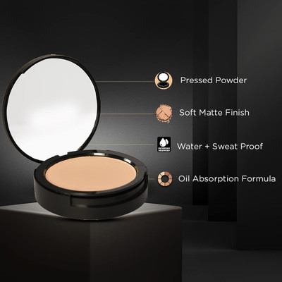 tanvi27 Pro All Day Ideal Stay Matte Finish & Fix Pressed Makeup Setting  Compact(BEIGE, 20 g)