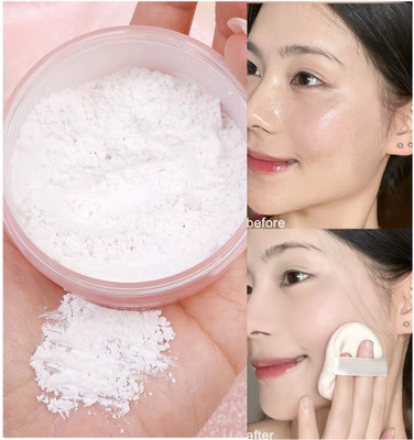 MYEONG High Definition Ultra Flawless Loose Powder Matte Translucent Powder Compact(Matte Translucent, 10 ml)