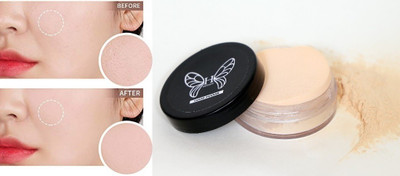 Herrlich LOOK LOOSE POWDER FOR PORE LESS & MATTE FINISH Compact(BEIGE, 15 g)