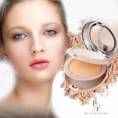 BLUST&FAMME Every Day compact powder All Day pack of 1 Compact(Black, 10 ml)
