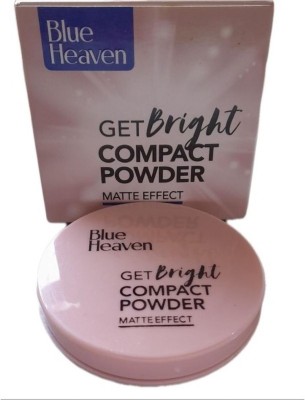 BLUE HEAVEN Get Bright Compact Powder 10gm Compact ({Honey Medium} Compact(Fair, 10 g)