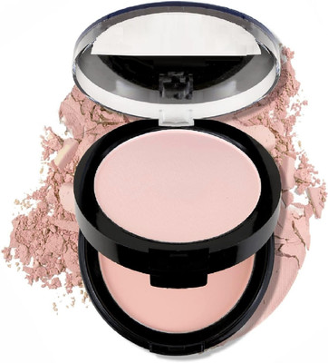 manasona Pressed Powder Matte Finish Compact For Women Compact(Ivory, 14 g)