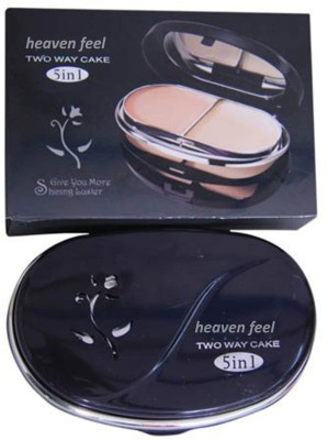 sonu beauty Two Way Cake Compact 5 in 1 (Natural) Compact GOOD CHOICE INDIA 4 Color  Compact(Multicolor, 38 ml)