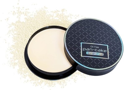 YAWI Oil Free & Water Proof Pan Cake Compact Powder Compact(Fair, 15 g)