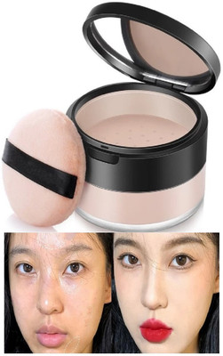 AFARAXIA BRIGHTNESS WATER PROOF & LONG LASING MAKEUP LOOSE POWER Compact(Natural Biege, 10 g)