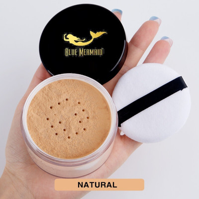 BLUEMERMAID Weightless Stay Matte Finish Loose Powder For All Skin Types Compact(Beige, 8 ml)