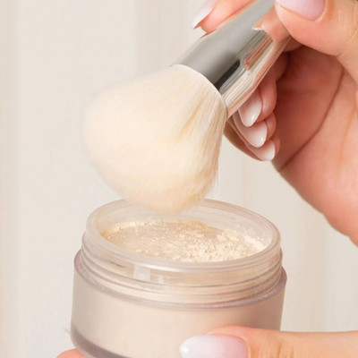 FELICECHIARA 15G Face Base Loose Powder Natural Finish, Oil-Control  Compact(Golden Beige, 30 g)