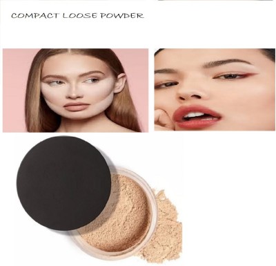 Luipui BEST QUALITY LOOSE COMPACT POWDER FOR OILY SKIN Compact(BEIGE, 30 g)