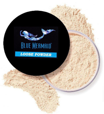 BLUEMERMAID FULL COVERAGE MATTE FINISH FACE LOOSE POWDER Compact(BEIGE, 15 g)