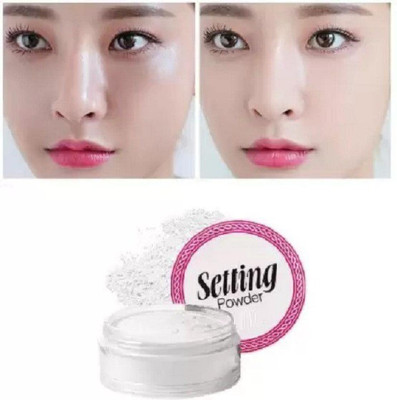 GABBU MATTE FINISH MAKEUP SETTING LOOSE POWDER ALL SKIN TYPE Compact(White, 10 ml)