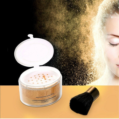 GFSU - GO FOR SOMETHING UNIQUE 3D Face And Body Waterproof Shimmer Powder Highlighter  Compact(Gold, 20 g)