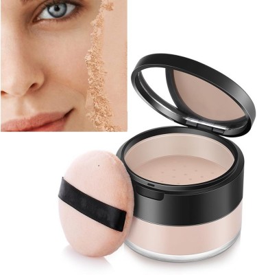 SEUNG WATERPROOF BEST LOOSE POWDER FOR WOMEN MAKEUP Compact(ivory, 10 g)