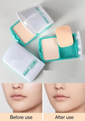 Jiwoo Setting Ultra Fine Matte Powder  Compact(medium ivory, 9 g)