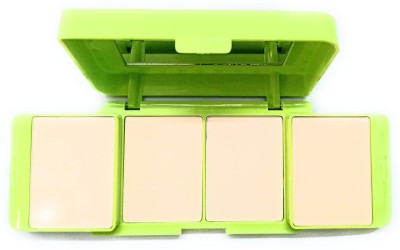 MYEONG 5 in 1 Green Tea Compact Powder Compact(BEIGE, 50 g)
