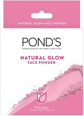 POND's Natural Glow Pink Face Powder, BB Glow - 30G Pack of 1 Compact(Base, 30 g)