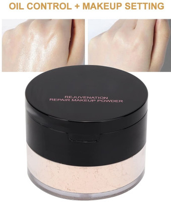 MYEONG Forever Matte Face Makeup Setting Powder Compact((BANANA BEIGE, 10 G), 10 g)