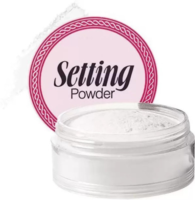GFSU - GO FOR SOMETHING UNIQUE Translusent face shiny white setting loose powder Compact(white, 10 g)