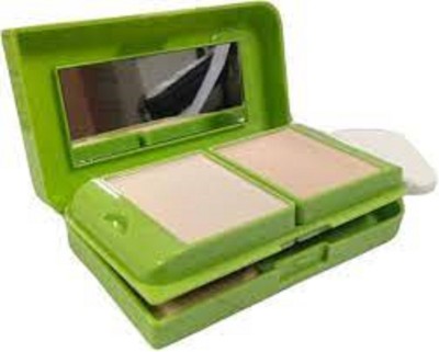 Luipui matte finish 5 in 1 green tea shading powder Compact(beige, 50 g)