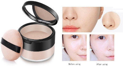 USBK MATTE LOOK LOOSE POWDER FOR HIGH COVERAGE MAKEUP Compact(NATURAL, 20 g)