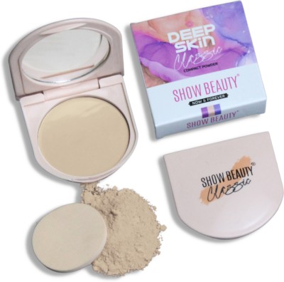 Show Beauty Compact Powder for Women with Vitamin E sun expert fit me Suitable for all Skin Compact(Honey Cream, 10 g)