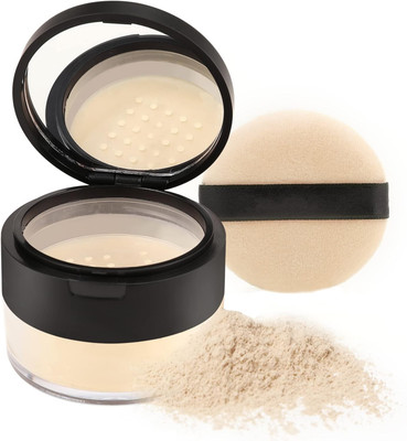 Herrlich Loose Setting Powder Flash Friendly For all skin type Compact(BEIGE, 30 g)