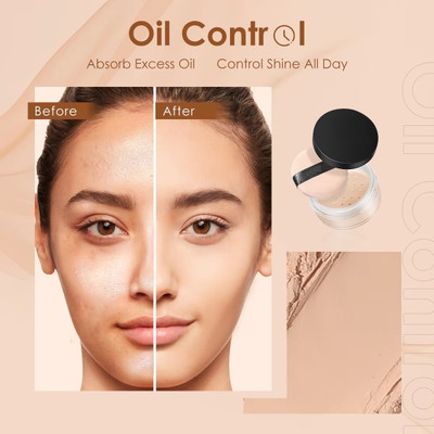 USBK BEST 2IN1 FEATURE WHITENING & OIL CONTROL FORMULA Compact(BEIGE, 15 g)