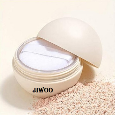 Jiwoo Professional Loose Translucent Powder Compact(IVORY, 8 g)