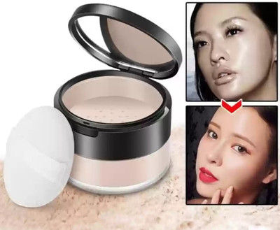 GABBU Long Lasting Makeup Setting Powder  Compact(natural, 15 g)