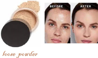 Luipui awesome loose powder matte finish pack of 1 Compact(beige, 30 g)