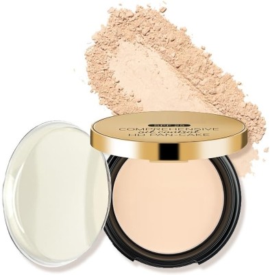 MYEONG HD Pan Cake Compact Flawless Matte Finish (WHITE IVORY) Compact(White Ivory, 28 g)