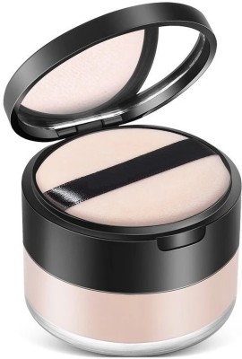 GULGLOW99 Makeup Finish Loose Powder, Oil Control Long Lasting Moisturizing Compact(BEIGE, 15 g)