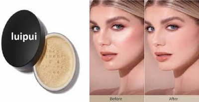 Luipui nice loose powder for makeup setting pack of 1 Compact(beige, 15 g)