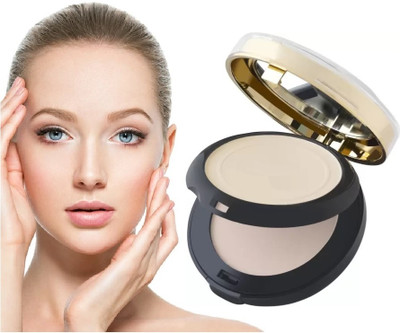 NADJA BEST MATTE FINISH L 2 IN 1 COMPACT POWDER FACE BASE MAKEUP Compact(IVORY, 30 g)