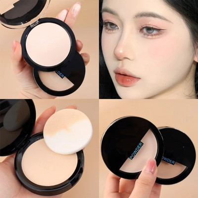 GULGLOW99 2 IN 1 Waterproof Pressed Powder Long Lasting Natural Face Makeup Setting Compact(MULTISHADE, 20 g)
