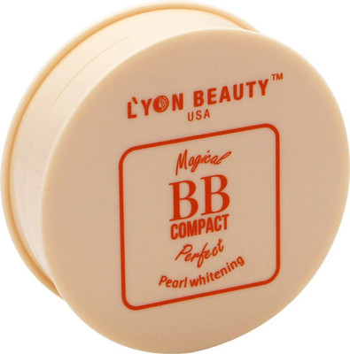 L'YON BEAUTY 2 in 1 BB Compact Powder Shade 02 Compact(Beige, 30 g)