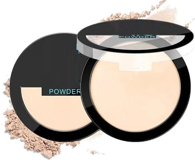 Jiwoo Oil Control Waterproof Long Lasting Matte 2 Colors in 1  Compact(SOFT IVORY, 18 g)