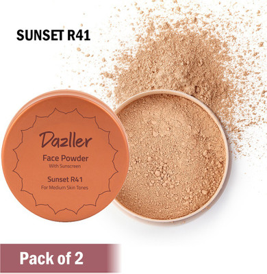Dazller Face (Pack of 2) Compact(Sunset R41, 30 g)